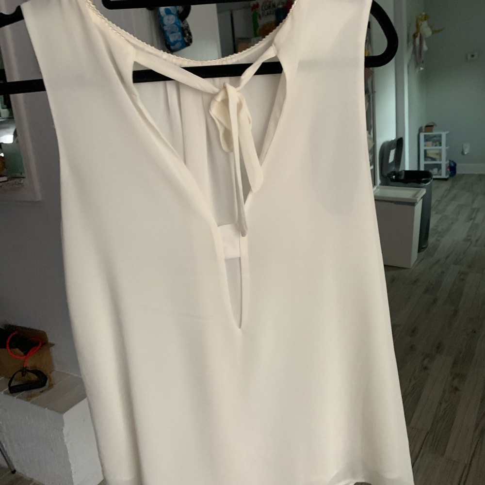 Ivory H&M dress up tank - New